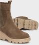 Wonders Stijlvolle Taupe Enkellaarsjes voor Dames Gray Dames - Thumbnail 5
