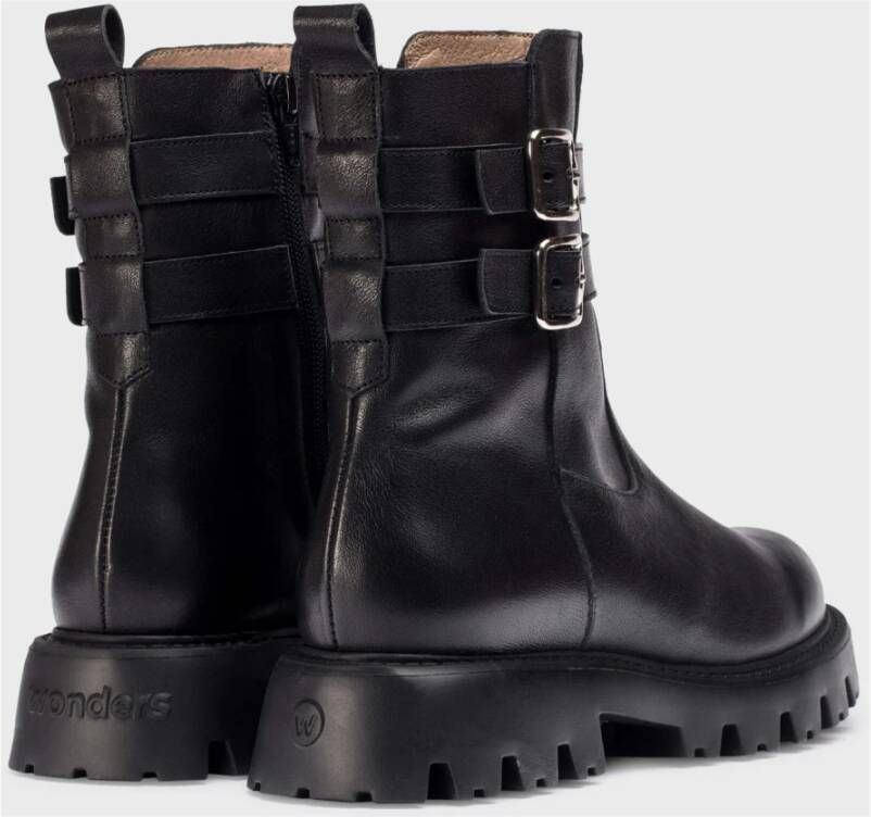 Wonders Botines Pura Negros Color: Negro Black Dames