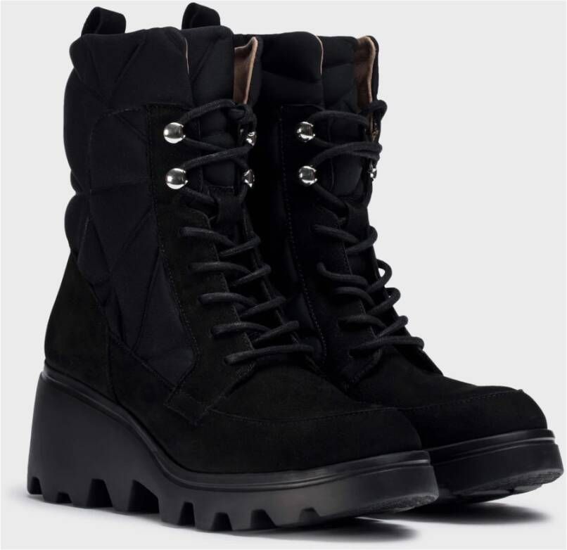 Wonders Botines Silver Negros Color: Negro Black Dames