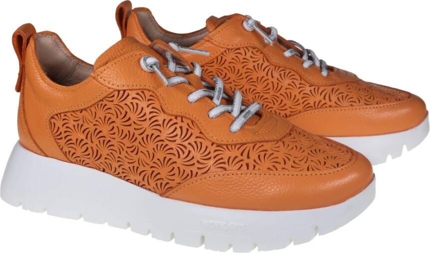 Wonders Cairo Urban Sneaker Orange Dames