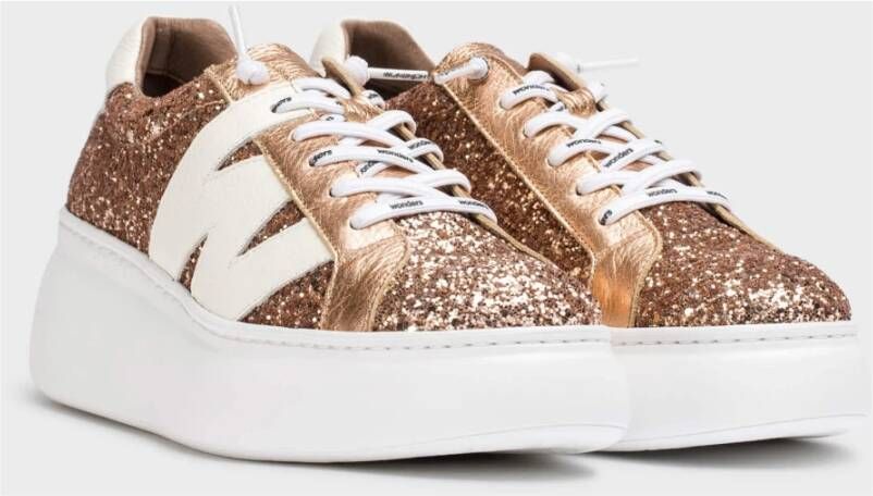 Wonders Deportivas Dorita Glitter Rosa Color: Metalizados Multicolor Dames