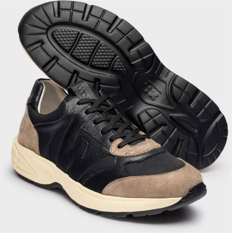 Wonders Deportivas Elian Negras Color: Marrón Multicolor Heren