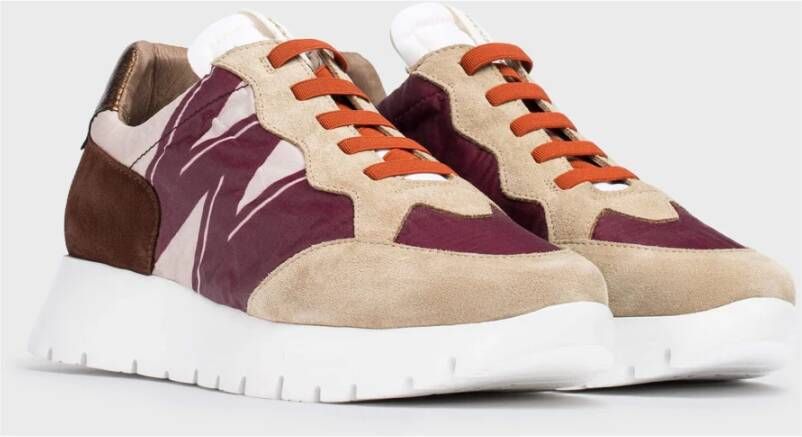 Wonders Deportivas Odisei Beige Color: Beige Multicolor Dames
