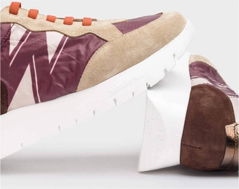Wonders Deportivas Odisei Beige Color: Beige Multicolor Dames