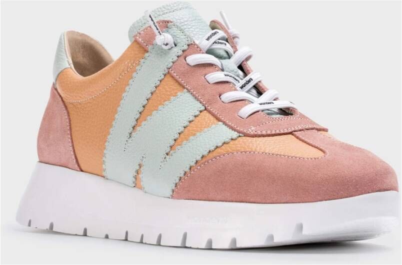 Wonders Deportivas Racer Rosa Color: Rosa Multicolor Dames