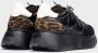 Wonders Zwarte Roma Damessneakers Verhogen Stijl Black Dames - Thumbnail 4