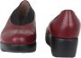 Wonders Elastische Hals Pump Wijnrood Red Dames - Thumbnail 4