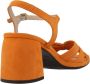 Wonders Elegant High Heel Sandals Orange Dames - Thumbnail 5