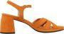 Wonders Elegant High Heel Sandals Orange Dames - Thumbnail 6