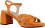 Wonders Elegant High Heel Sandals Orange Dames - Thumbnail 7