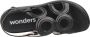Wonders Stijlvolle platte sandalen voor vrouwen Black Dames - Thumbnail 8