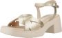 Wonders Hoge hak sandalen voor vrouwen Yellow Dames - Thumbnail 3