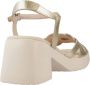 Wonders Hoge hak sandalen voor vrouwen Yellow Dames - Thumbnail 4