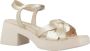 Wonders Hoge hak sandalen voor vrouwen Yellow Dames - Thumbnail 6