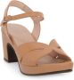 Wonders -Dames beige sandalen - Thumbnail 4