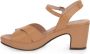 Wonders -Dames beige sandalen - Thumbnail 5