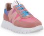 Wonders Odisei Dames Sneaker met Fris Logo Detail Pink Dames - Thumbnail 7