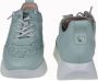 Wonders Groene Leren Urban Sneaker Green Dames - Thumbnail 4