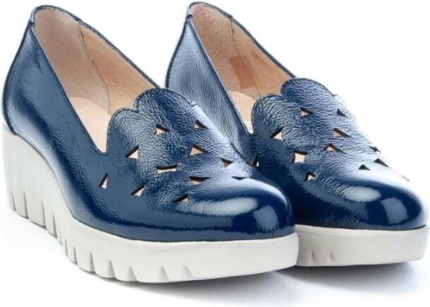 Wonders Loafers Blue Dames