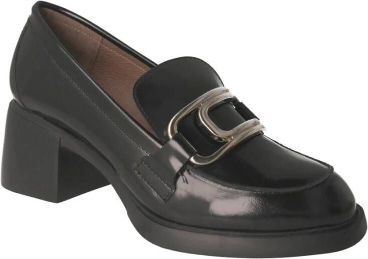 Wonders Loafers Zwart Dames