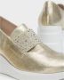 Wonders Mocasín Bone Dorado Color: Metalizados Yellow Dames - Thumbnail 4