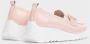Wonders Gestructureerde leren mocassin met linkversiering Pink Dames - Thumbnail 16