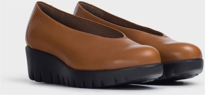 Wonders Mocasín FLY Cuero Color: Marrón Brown Dames