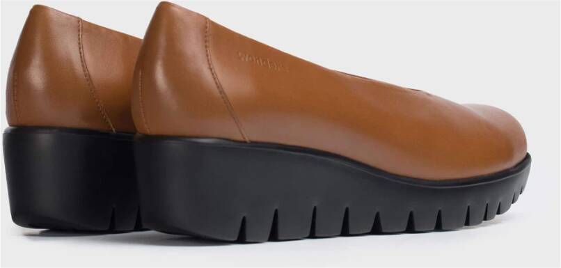 Wonders Mocasín FLY Cuero Color: Marrón Brown Dames