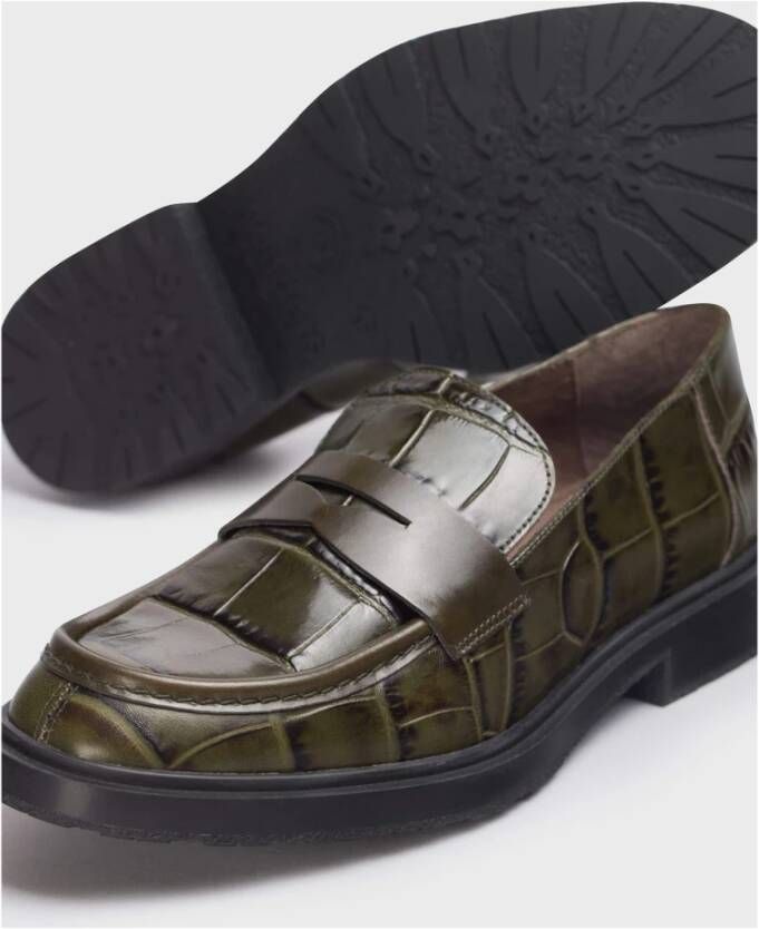 Wonders Mocasín Ned verde coco Color: Verde Green Dames