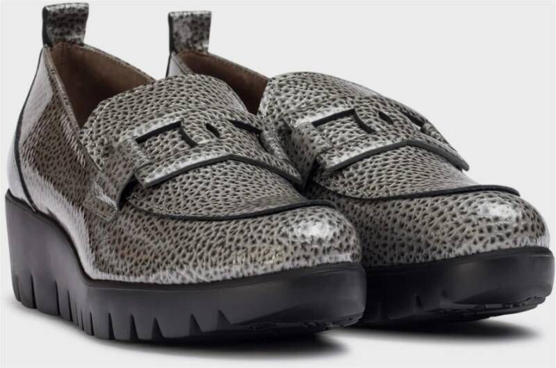Wonders Mocasín Rings Gris Color: Gris Gray Dames