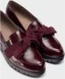 Wonders Mocasines Romeo Burdeos Color: Rojo Red Dames - Thumbnail 4
