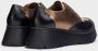 Wonders Mocasines Salva Oro Color: Negro Multicolor Dames - Thumbnail 3