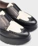 Wonders Mocasines Salva Plomo Color: Negro Multicolor Dames - Thumbnail 4