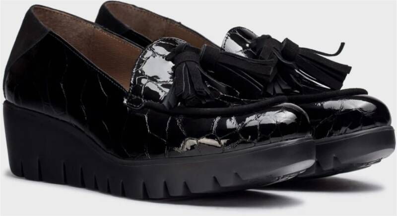 Wonders Mocasines Simone Negros Color: Negro Black Dames