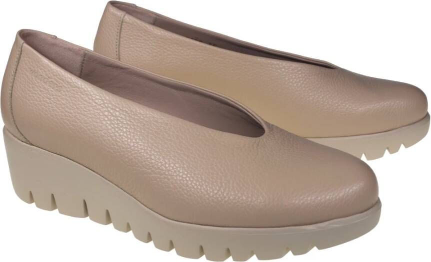 Wonders Moderne Aqua Beige Damesloafer Beige Dames