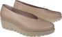 Wonders Moderne Aqua Beige Damesloafer Beige Dames - Thumbnail 2