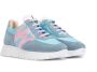 Wonders Odisei Dames Sneaker met MemoryGel Binnenzool Blauw Dames - Thumbnail 7