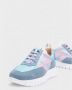 Wonders Odisei Dames Sneaker met MemoryGel Binnenzool Blauw Dames - Thumbnail 9