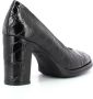 Wonders Flexibele leren pump voor vrouwen Black Dames - Thumbnail 3