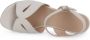 Wonders -Dames off-white ecru parel sandalen - Thumbnail 6