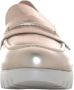 Wonders Gestructureerde leren mocassin met golvende rand Gray Dames - Thumbnail 9