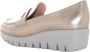 Wonders Gestructureerde leren mocassin met golvende rand Gray Dames - Thumbnail 11