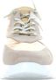 Wonders Stijlvolle Urban Sneaker met MemoryGel Binnenzool Beige Dames - Thumbnail 6