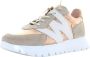 Wonders Stijlvolle Urban Sneaker met MemoryGel Binnenzool Beige Dames - Thumbnail 7