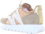 Wonders Stijlvolle Urban Sneaker met MemoryGel Binnenzool Beige Dames - Thumbnail 8