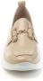Wonders Moccasin van gestructureerd leer met linkversiering Beige Dames - Thumbnail 11