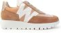 Wonders Odisei Urban Sneaker met MemoryGel Binnenzool Beige Dames - Thumbnail 7