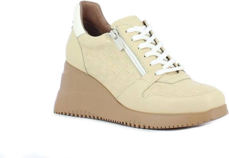 Wonders Rainbow dames sneaker beige - Foto 2