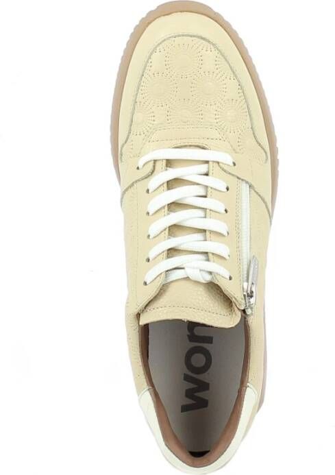 Wonders Sneakers Beige Dames