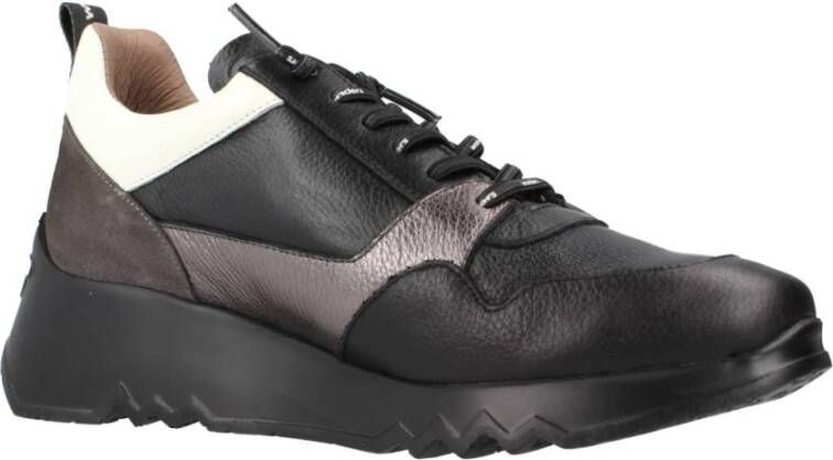 Wonders Veterschoenen voor modieuze vrouwen Black Dames